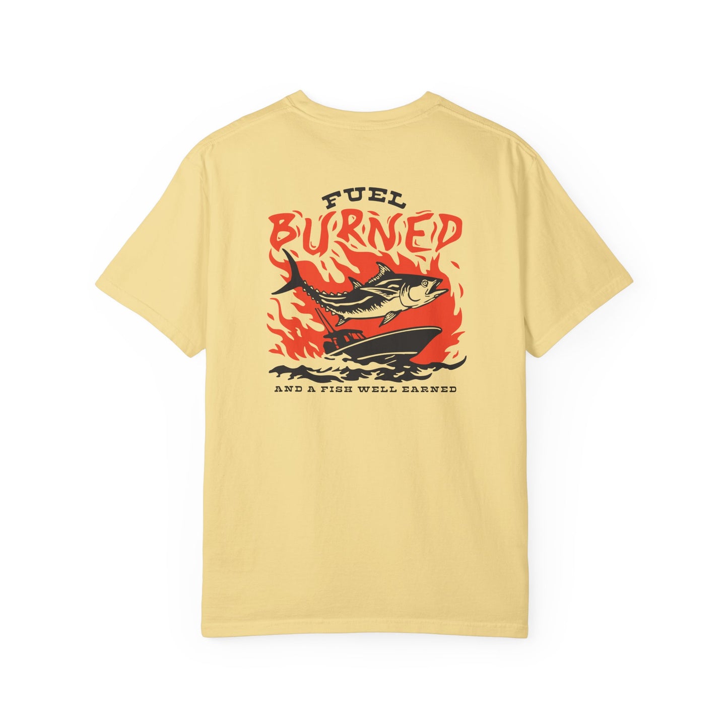 FUEL BURNED T-SHIRT