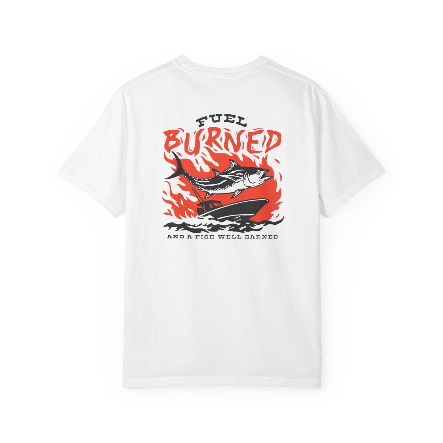 FUEL BURNED T-SHIRT