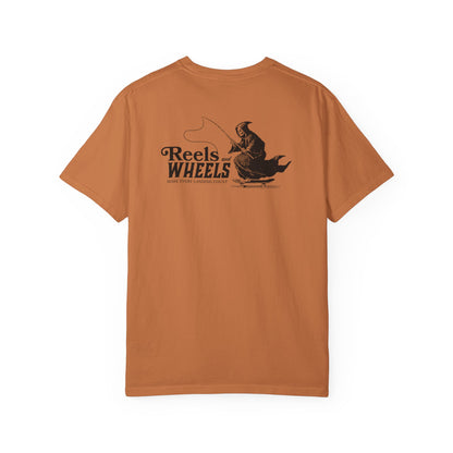 REELS AND WHEELS T-SHIRT