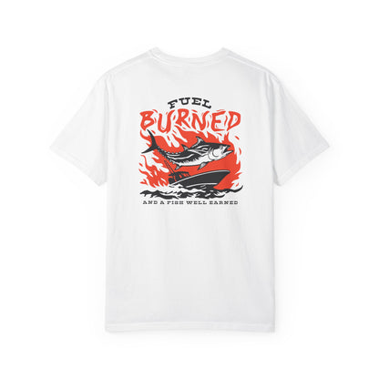 FUEL BURNED T-SHIRT