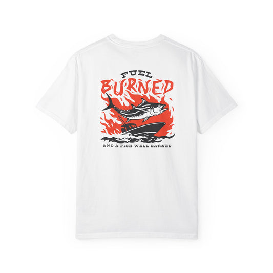 FUEL BURNED T-SHIRT