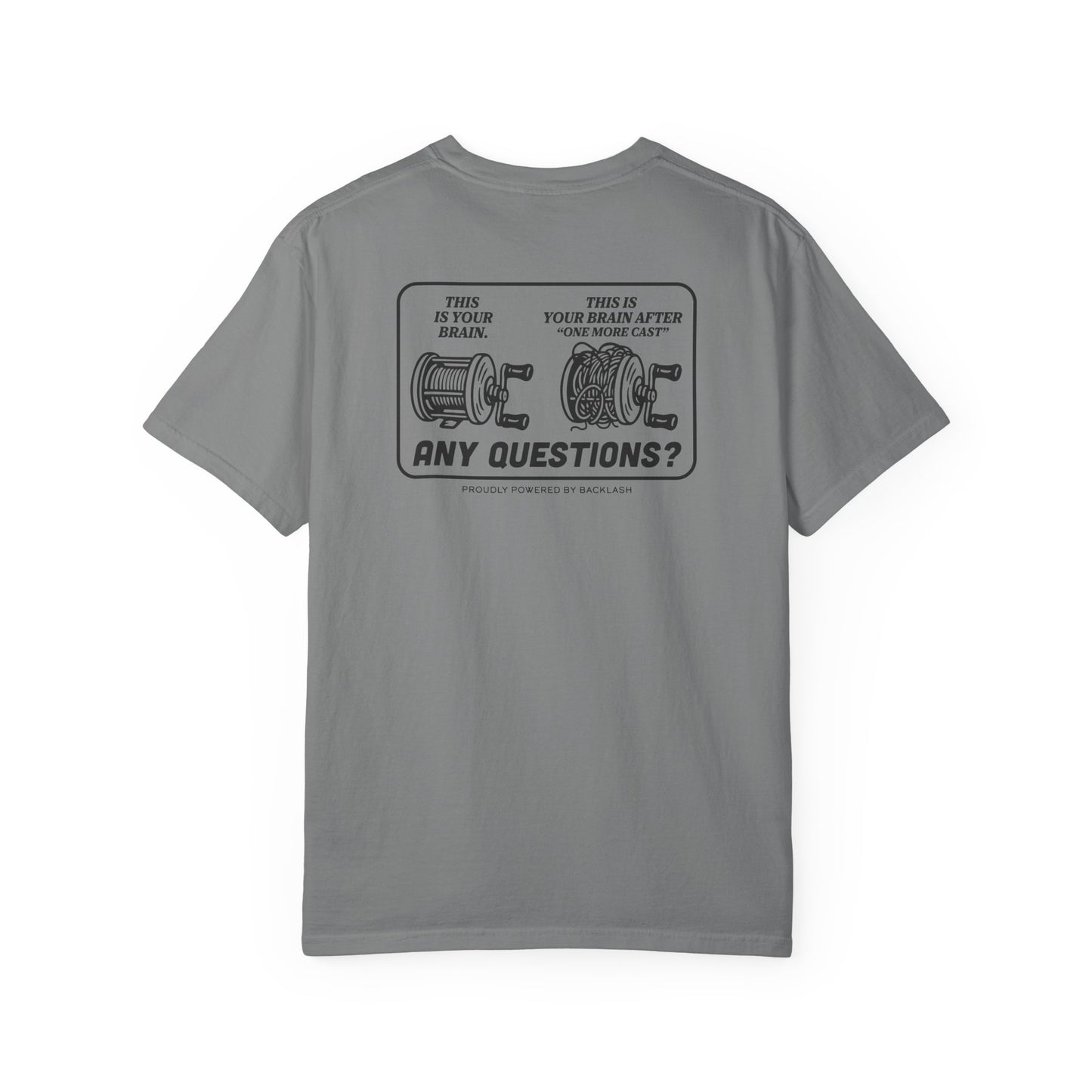 POWERED BY BACKLASH T-SHIRT