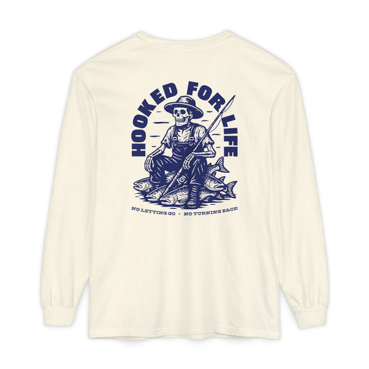 HOOKED FOR LIFE LONG SLEEVE T-SHIRT