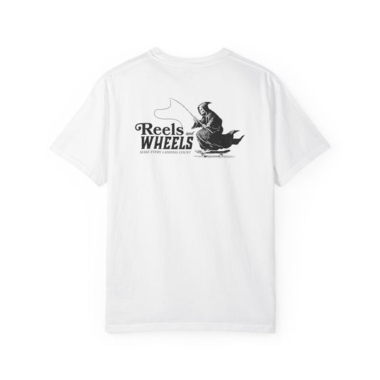 REELS AND WHEELS T-SHIRT