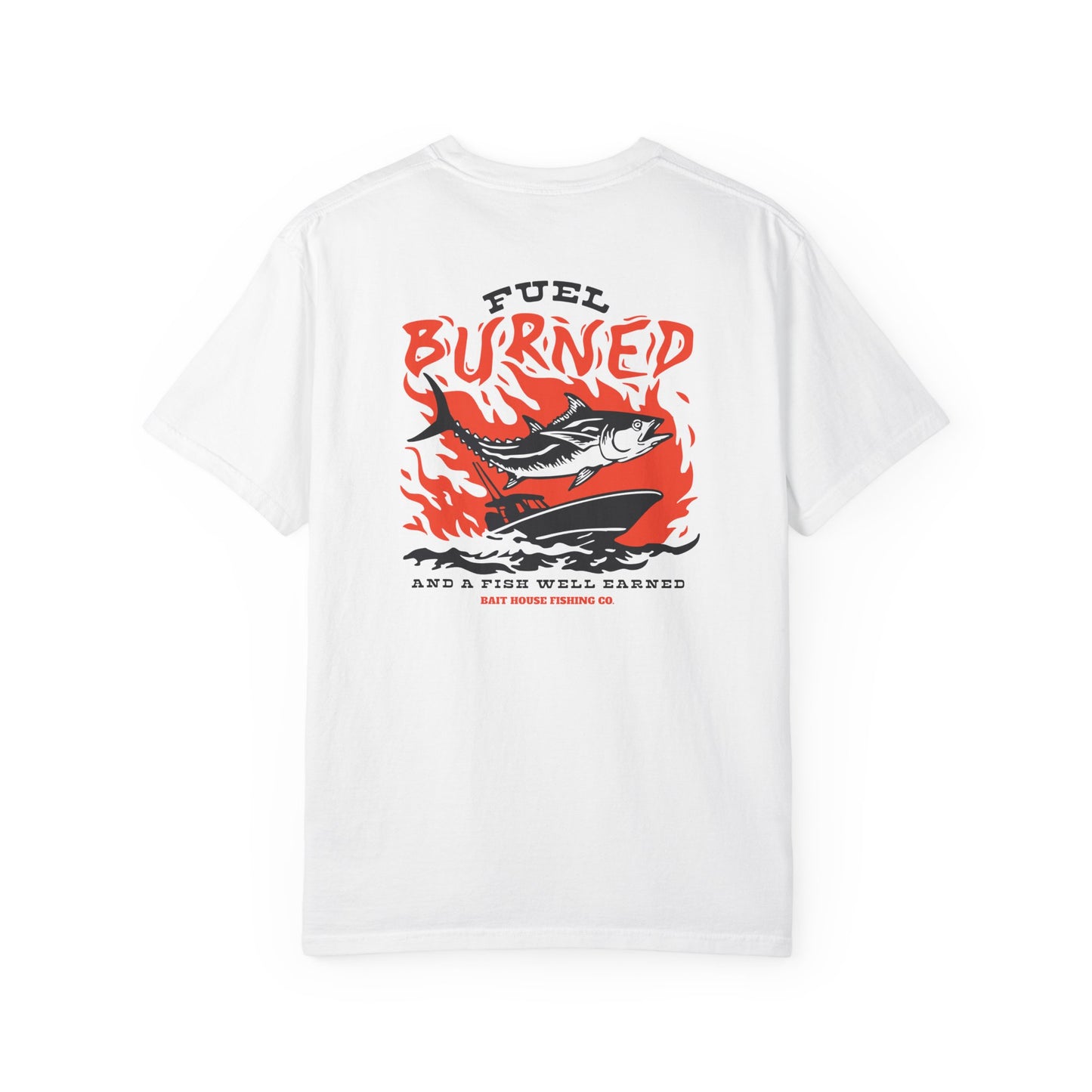 FUEL BURNED T-SHIRT