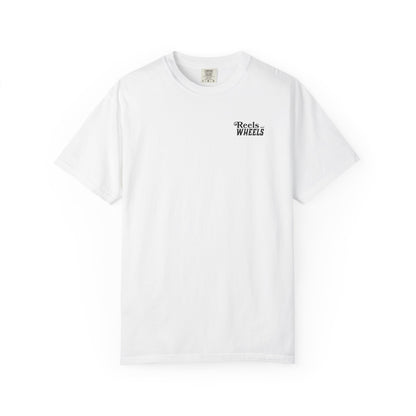 REELS AND WHEELS T-SHIRT