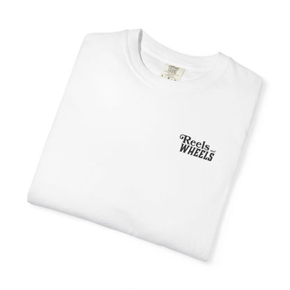 REELS AND WHEELS T-SHIRT