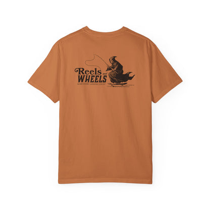 REELS AND WHEELS T-SHIRT